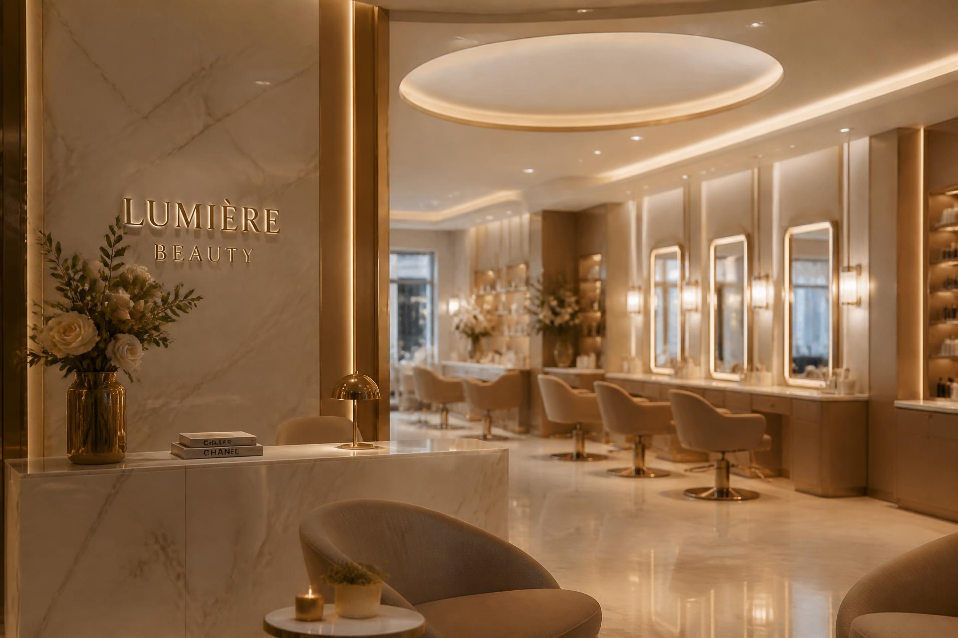 Lumière salon interior